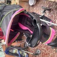 Coche de bebé plegable image