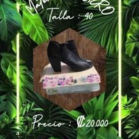 Botines de cuero talla 40 image