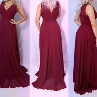 Vestido largo sin mangas image