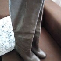 Botas altas de cuero, Talla 38 image