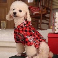 Abrigo para perro de cuadros image