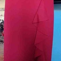 Vestido rojo sin mangas image