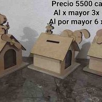 Casitas de madera decorativas image