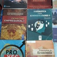 Lote de libros universitarios image