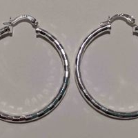 Aretes de aro plata 925 image