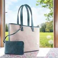 Bolso de mano con cartera image