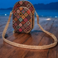 Bolso ovalado de corcho image