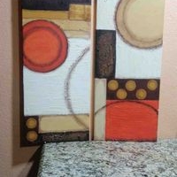 Set de cuadros decorativos abstractos image