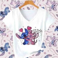 Camiseta Stitch estampada image