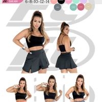 Falda Short con Abertura image