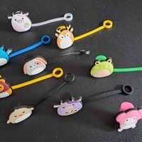 Sujetadores de cables con diseño animal image