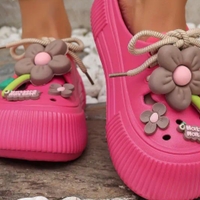Sandalias decorativas rosas image