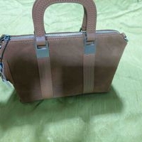 Bolso de mano marrón image