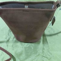 Bolso de gamuza marrón image