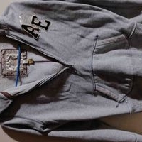 Sudadera gris con capucha AE image