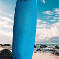 Tabla de surf BZ azul image