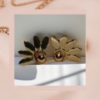 Aretes Hoja image