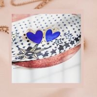 Aretes de corazón image