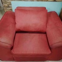 Sillón rojo cómodo image