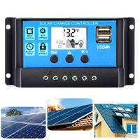 Controlador de Carga Solar PMW 40A – Ideal para paneles 12V/24V ⚡ image