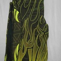 Leggings deportivos con diseño de llamas image