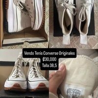Converse blancas originales image