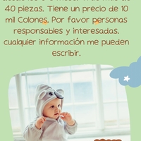 Paca de ropa de bebé varón 0-6 meses image