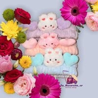 Diademas de felpa con orejas y de conejo image
