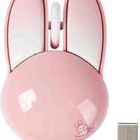 Mouse inalámbrico forma de conejo image