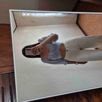 Crop top celeste talla m. Manda 3/4 image