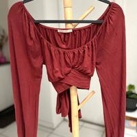 Blusa Corta Terracota image