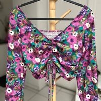 Blusa Manga Larga de Flores image