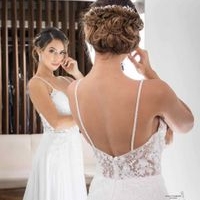 Vestido de novia con encaje image