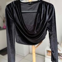 Blusa Negra SatÃn image