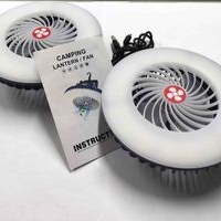 Ventilador y linterna de camping image