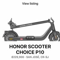 Scooter Eléctrico HONOR image
