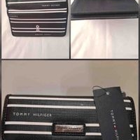 Cartera Tommy Hilfiger a rayas Original image