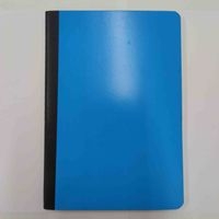 Cuaderno de tapa dura azul pequeño image