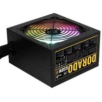 FUENTE DE PODER AEROCOOL DORADO 650W 80 PLUS GOLD NO MODULAR ATX ACPG-DO65FUC.11 NEGRO image