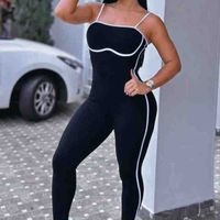 Enterizo deportivo negro image