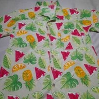 Camisa tropical de frutas image