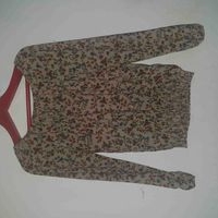 Blusa de manga larga floral image