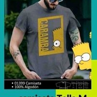 Camiseta hombre 100% Algodón talla M image