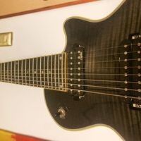 Guitarra electrica agile estilo les paul 8 cuerdas image