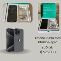 iPhone 15 Pro Max Titanio Negro image