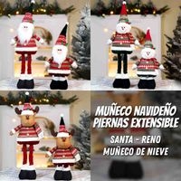 Muñeco Navideño con Piernas Extensibles image