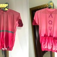 Jersey de ciclismo rosa AQUA image