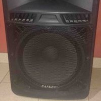 Parlante Sankey potente y proyector image